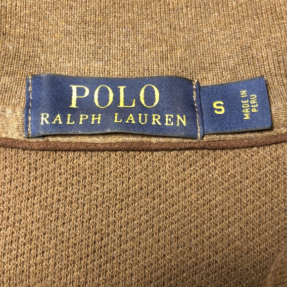 Men’s POLO RALPH LAUREN long sleeve cotton sweater - Picture 5 of 10